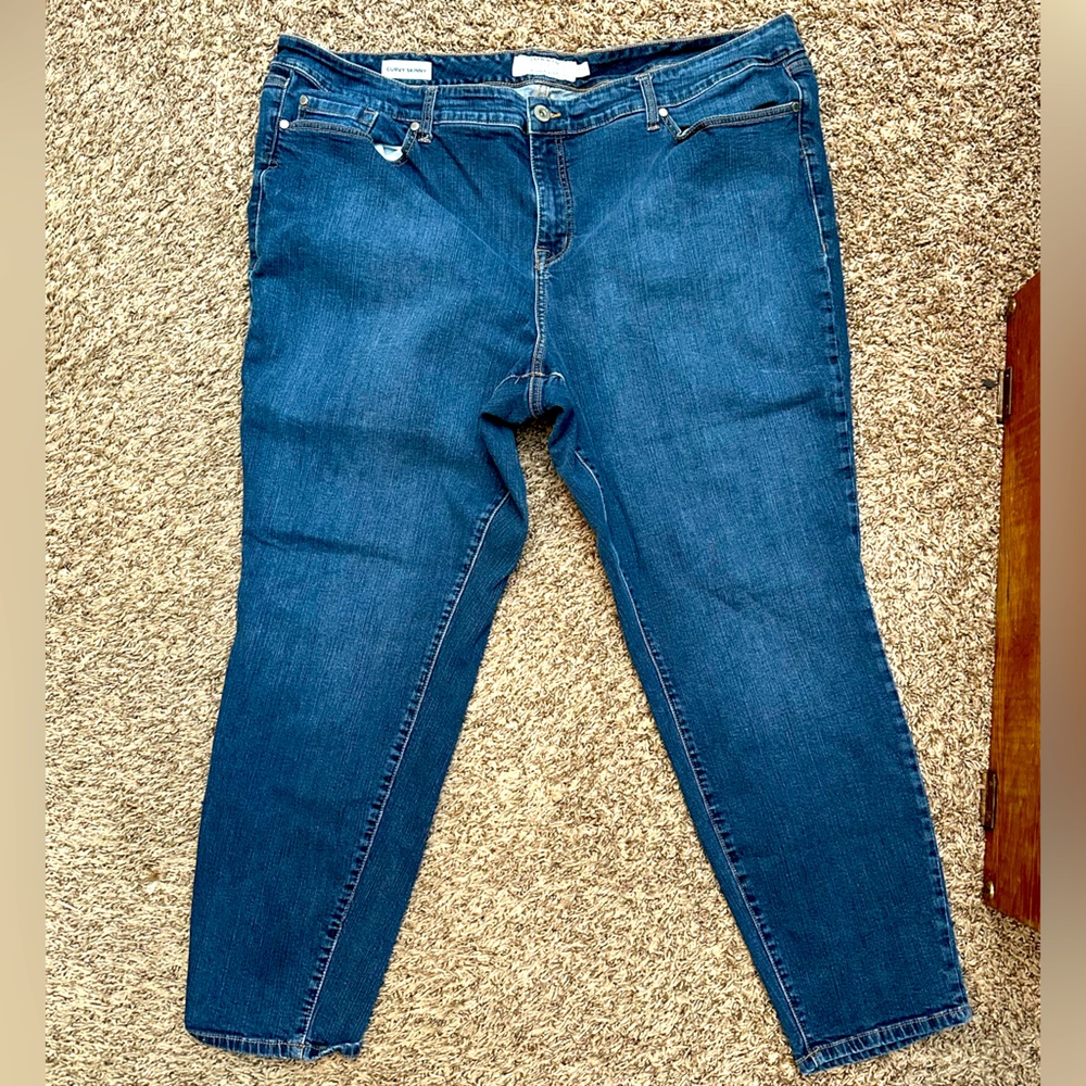Torrid Curvy Skinny Jeans.